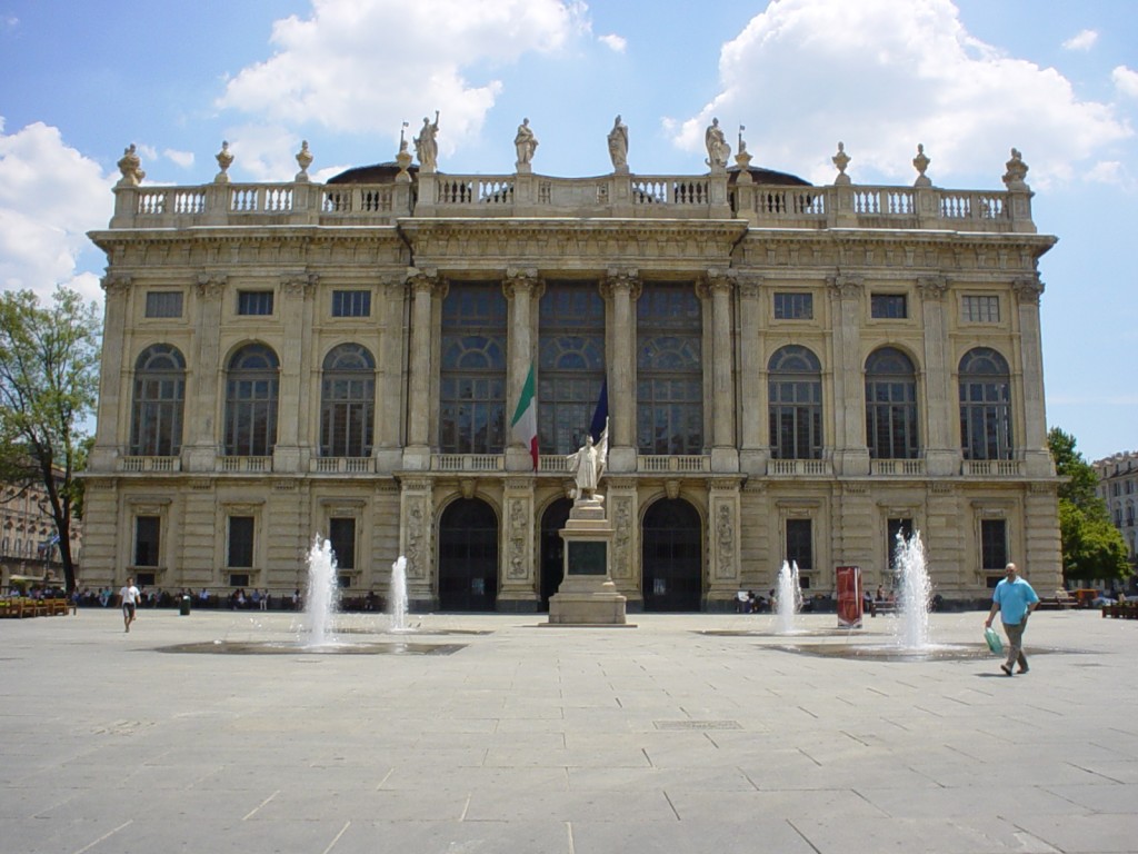 Turin travel guide and history - exterior of the Palazzo Madama 