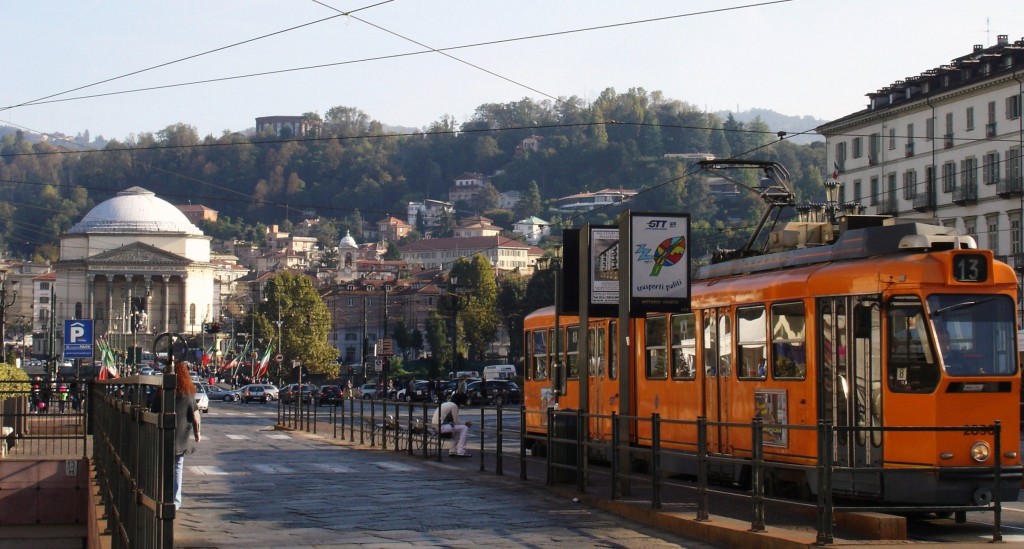 Turin Travel Information - the tram is one way to get around Turin 