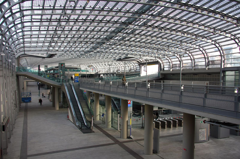 Turin Travel Information includes the Porta Susa train station in Turin 