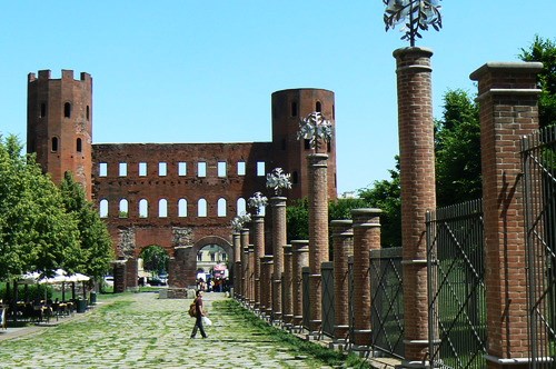 Porta Palatina in Turin