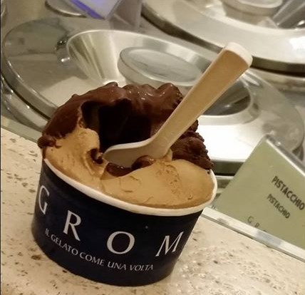 Grom gelato in Turin