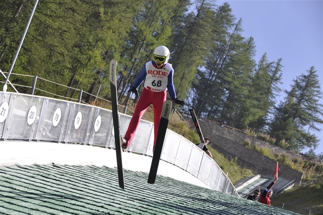 Pragelato ski jump - photo compliments of Pragelato Turismo