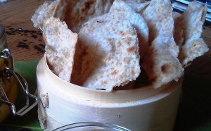 Faustina recipe - cup with flatbread