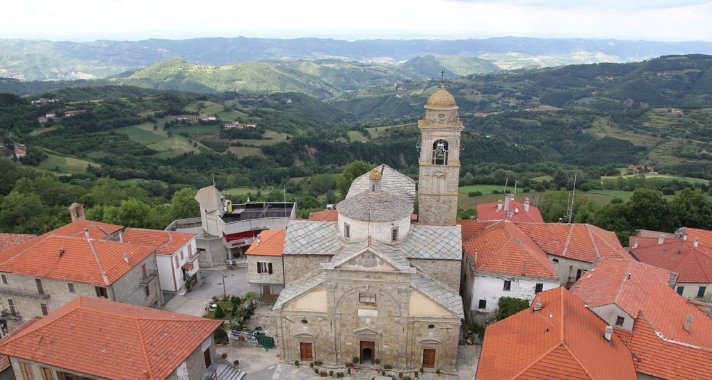 Medieval village of Roccaverano and the Chiesa di Santa Maria Annunziata
